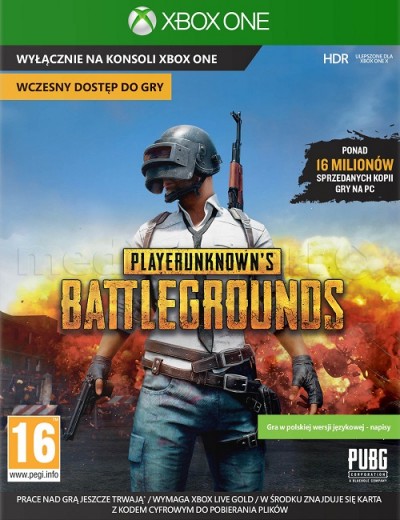 Playerunknown's Battlegrounds (Xbox One) - okladka