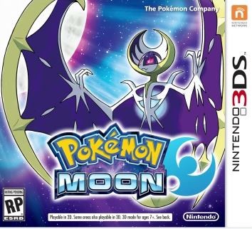Pokemon Moon (3DS) - okladka