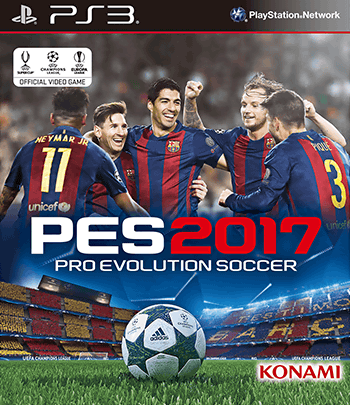 Pro Evolution Soccer 2017 (PS3) - okladka