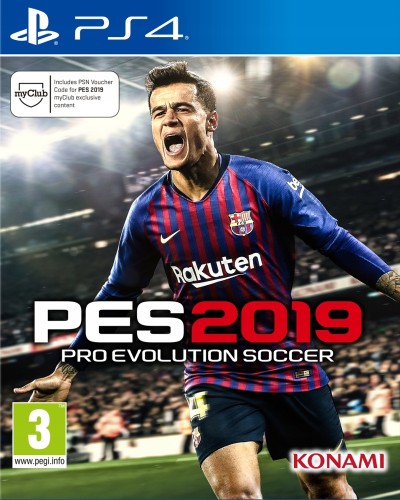 Pro Evolution Soccer 2019 (PS4) - okladka