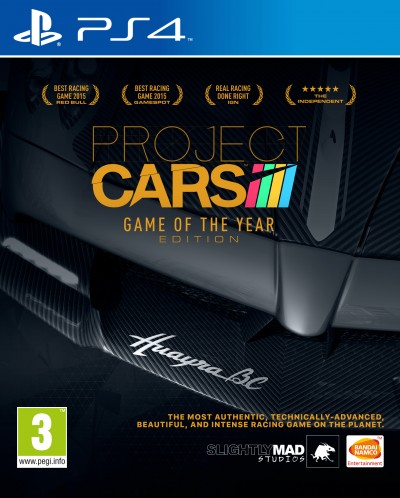 Project CARS (PS4) - okladka