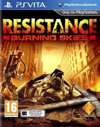 Resistance: Burning Skies (PS Vita) - okladka