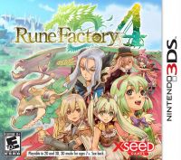 Rune Factory 4 (3DS) - okladka