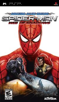 Spider-Man: Web of Shadows (PSP) - okladka