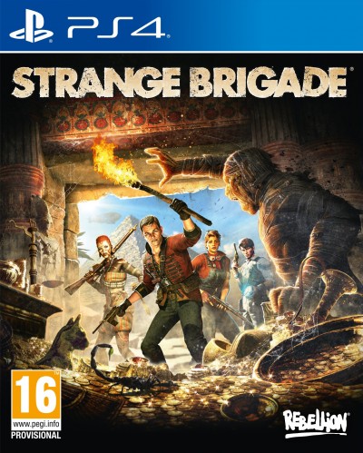 Strange Brigade (PS4) - okladka