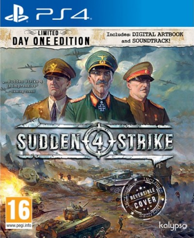 Sudden Strike 4 (PS4) - okladka