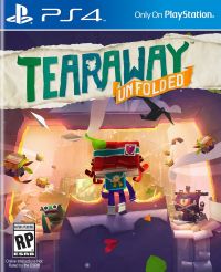 Tearaway Unfolded (PS4) - okladka