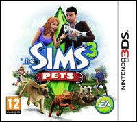 The Sims 3: Zwierzaki (3DS) - okladka
