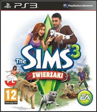The Sims 3: Zwierzaki (PS3) - okladka
