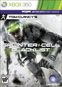 Tom Clancy's Splinter Cell: Blacklist (Xbox 360) - okladka