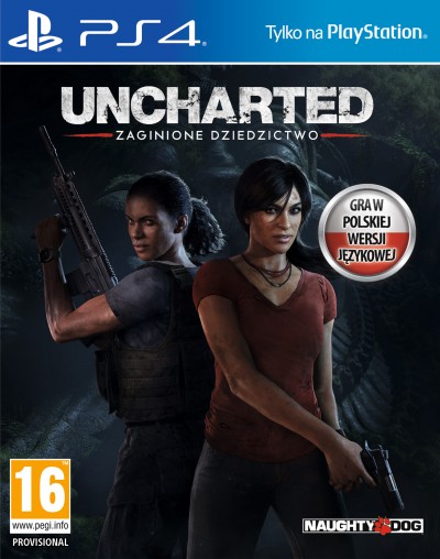 Uncharted: Zaginione Dziedzictwo (PS4) - okladka