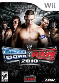 WWE Smackdown! vs. Raw 2010 (WII) - okladka