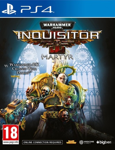 Warhammer 40 000: Inquisitor - Martyr (PS4) - okladka