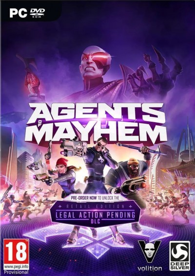Agents of Mayhem (PC) - okladka