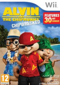 Alvin and the Chipmunks: Chipwrecked (WII) - okladka