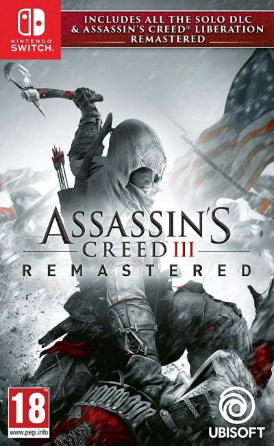 Assassin's Creed III Remastered (SWITCH) - okladka