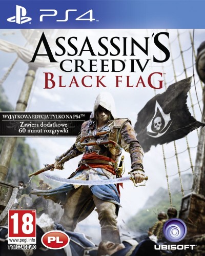 Assassin's Creed IV: Black Flag (PS4) - okladka