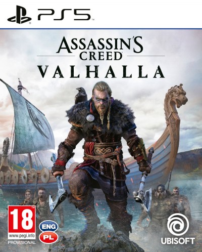 Assassin's Creed: Valhalla  (PS5) - okladka