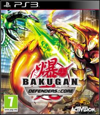 Bakugan Battle Brawlers: Defenders of the Core (PS3) - okladka