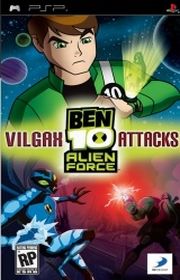 Ben 10 Alien Force - Vilgax Attacks (PSP) - okladka