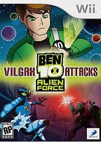 Ben 10 Alien Force - Vilgax Attacks (WII) - okladka