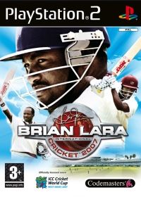 Brian Lara International Cricket 2007 (PS2) - okladka