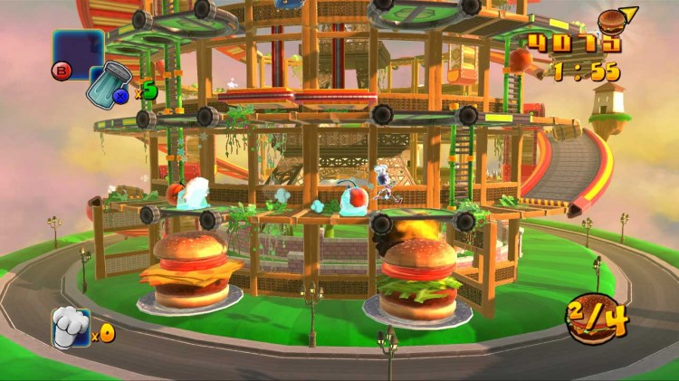 BurgerTime World Tour (XBOX 360)