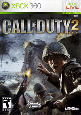 Call of Duty 2 (Xbox 360) - okladka