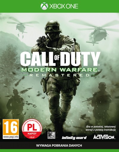 Call of Duty: Modern Warfare Remastered (Xbox One) - okladka