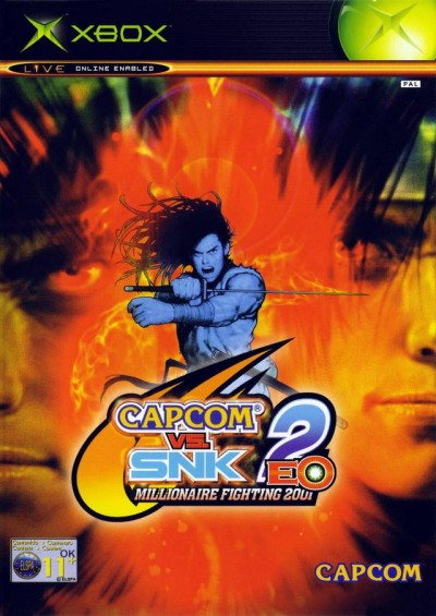 Capcom Vs. SNK 2 Mark of the Millenium 2001 (XBOX) - okladka