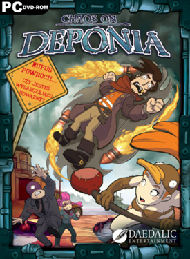 Chaos on Deponia (PC) - okladka