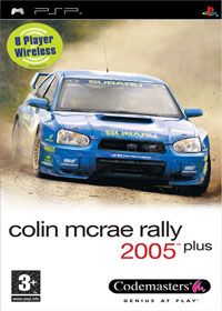Colin McRae Rally 2005 Plus (PSP) - okladka