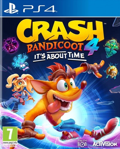 Crash Bandicoot 4: It's About Time (PS4) - okladka
