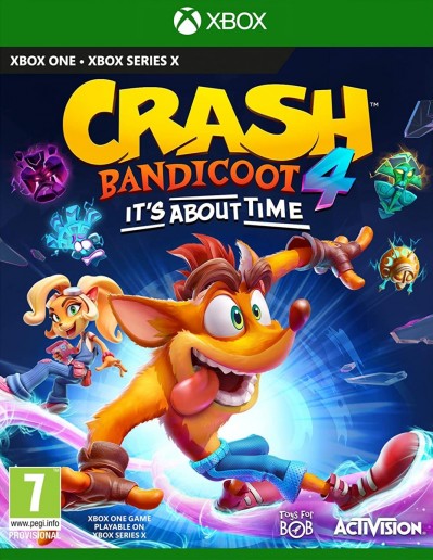 Crash Bandicoot 4: It's About Time (Xbox One) - okladka
