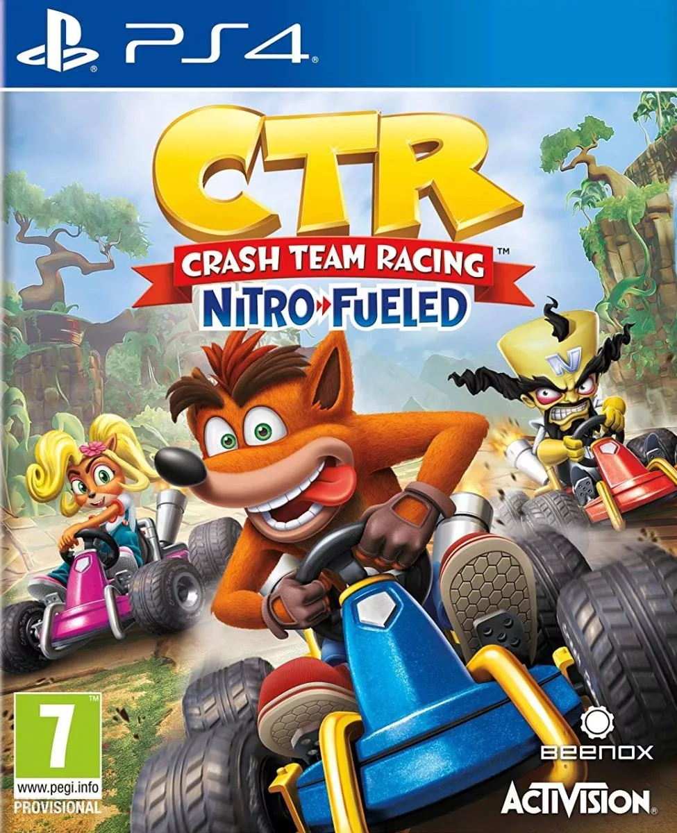 Crash Team Racing: Nitro-Fueled (PS4) - okladka