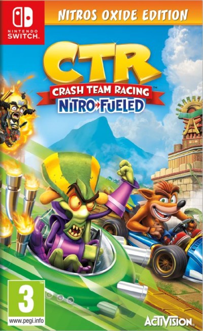 Crash Team Racing: Nitro-Fueled (SWITCH) - okladka