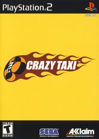 Crazy Taxi (PS2) - okladka