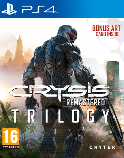 Crysis Remastered Trilogy (PS4) - okladka