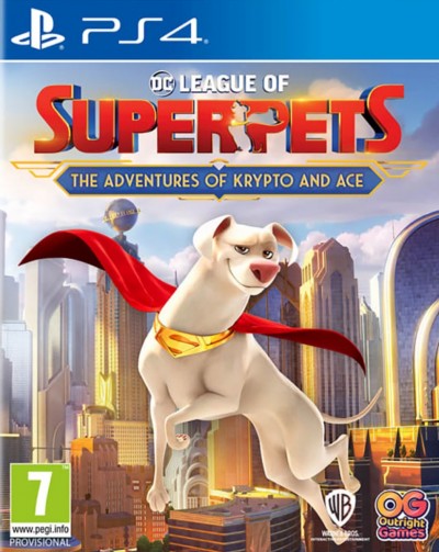 DC Liga Super-Pets: Przygody Krypto i Asa (PS4) - okladka