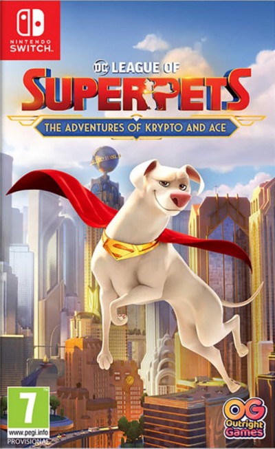 DC Liga Super-Pets: Przygody Krypto i Asa (SWITCH) - okladka