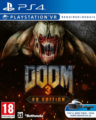 DOOM 3: VR Edition (PS4) - okladka