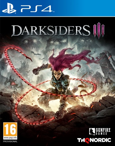 Darksiders III (PS4) - okladka