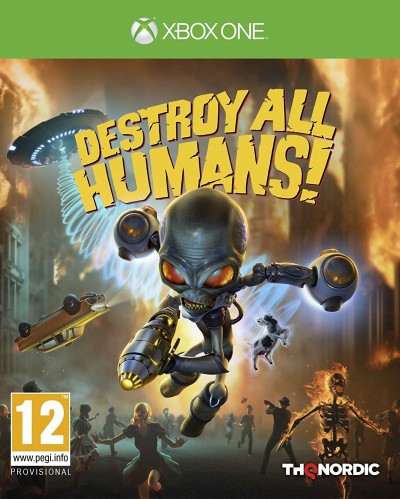 Destroy All Humans! Remake (Xbox One) - okladka
