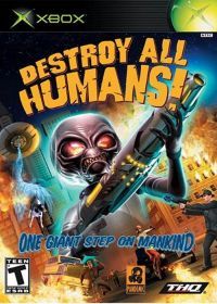 Destroy All Humans! (XBOX) - okladka
