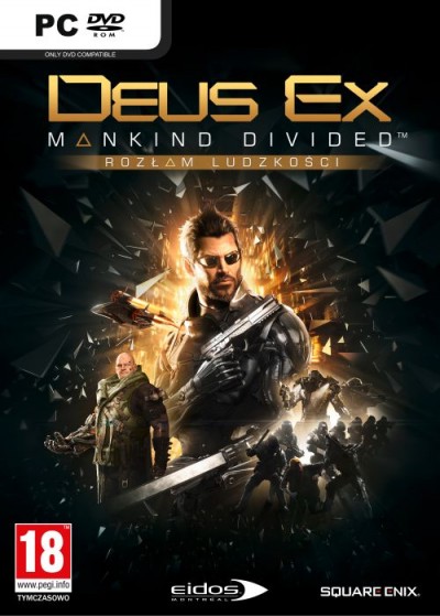 Deus Ex: Rozłam Ludzkości (PC) - okladka