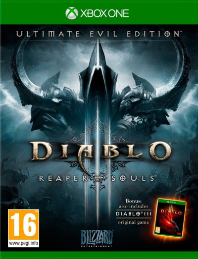 Diablo III: Reaper of Souls - Ultimate Evil Edition (Xbox One) - okladka