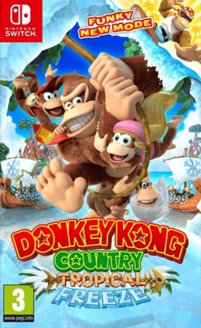 Donkey Kong Country: Tropical Freeze (SWITCH) - okladka