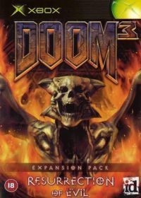 Doom 3: Resurrection of Evil (XBOX) - okladka
