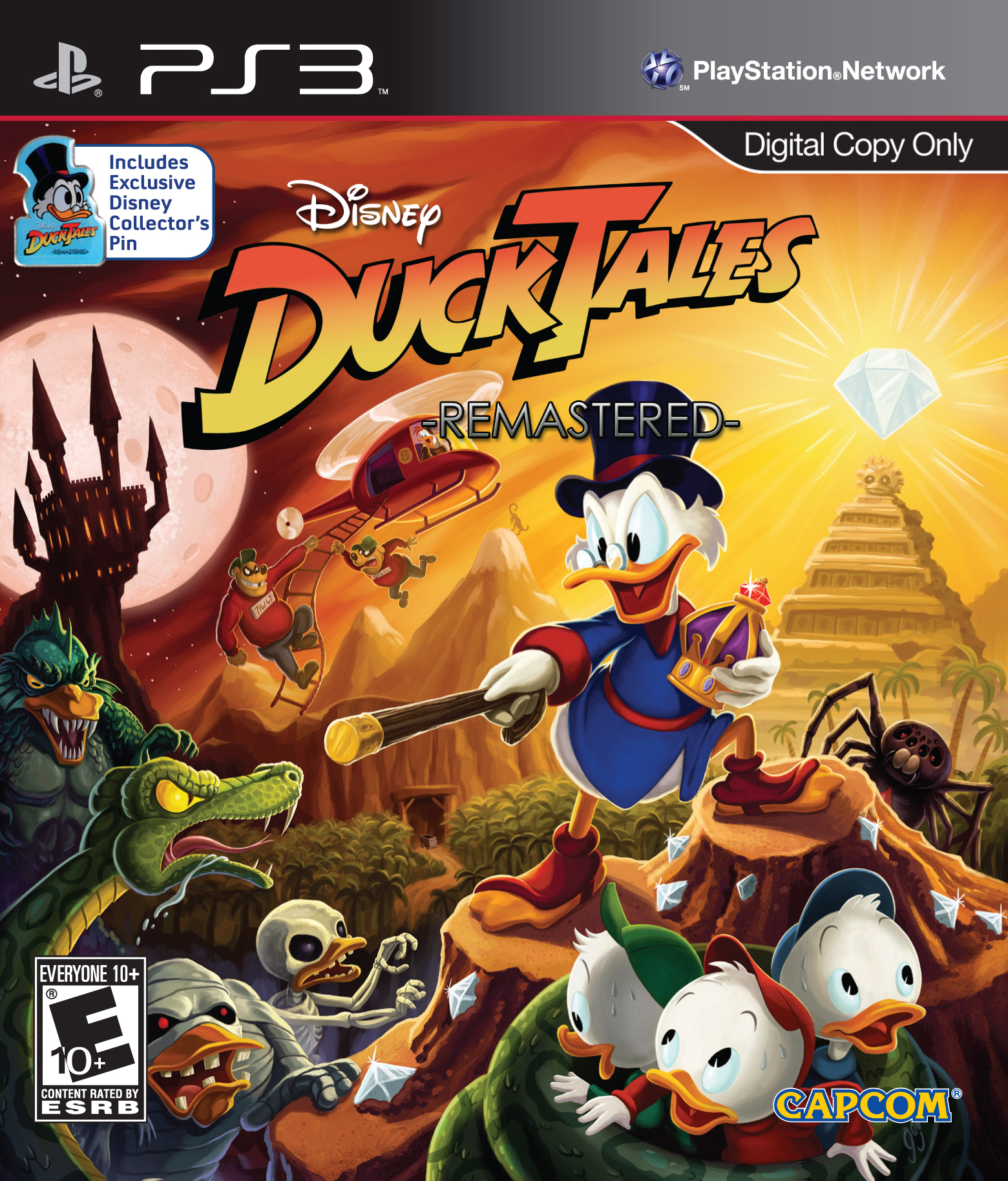 DuckTales Remastered (PS3) - okladka