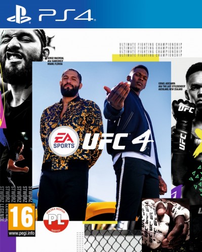 EA Sports UFC 4 (PS4) - okladka